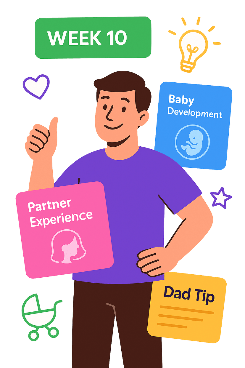 Dad with app features